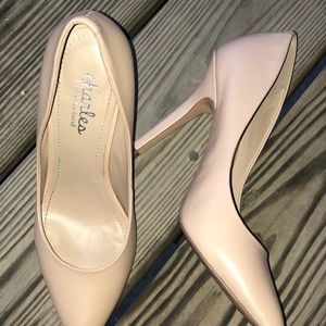 Charles by Charles David Nude Pumps - Size 7